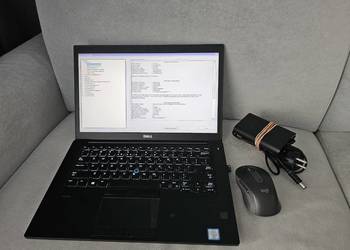 Laptop Dell Latitude 7480 i5. 8GB, dysk m.2 256GB, klawiatura PL