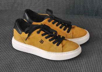 Esprit świetne musztardowe buty jak nowe 37