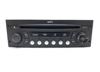 RADIO PEUGEOT 207 96643699XT 06-15 ODTWARZACZ MULTIMEDIA, STEREO