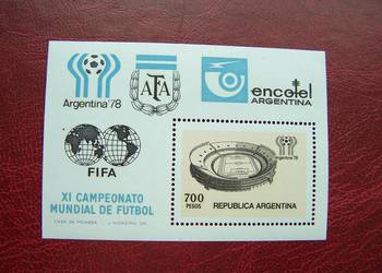 Argentyna 1978 MNH Sport MŚ Argentyna 78
