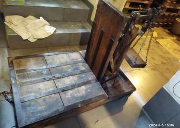 Stara waga przemysłowa Stara waga przemysłowa