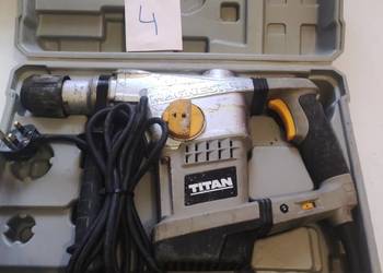 Młotowiertarka udarowa SDS Max sieciowe Titan 10 J 1250 W 240 V