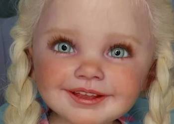 Duża lalka typu reborn
