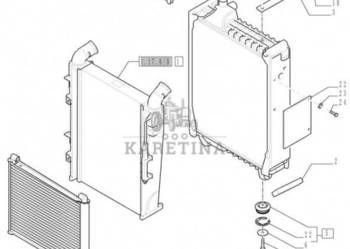 New Holland T6090 Chlodnica posrednia 84214439
