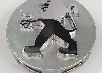 dekielek PEUGEOT 60mm ASO dekle 1szt srebrny oryginalny