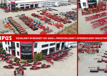 Agregat bezorkowy LUPUS 3,0 m wał daszkowy 600 mm PRODUCENT
