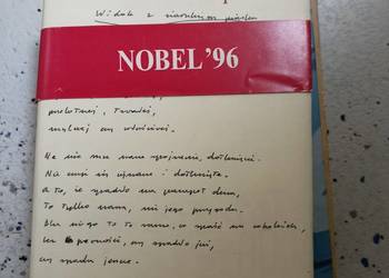 Szymborska książki noblistów polskich księgarnia Praga antykwariat szkolne