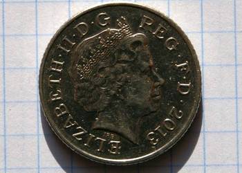 10 PENSÓW ( TEN PENCE ) 2013 ROK - WIELKA BRYTANIA 10 PENSÓW ( TEN PENCE ) 2013 ROK - WIELKA BRYTANIA