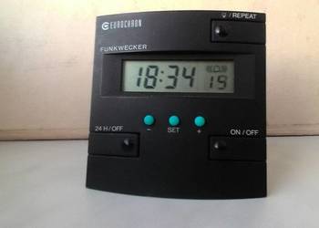 EUROCHRON Zegar Wiszący I inne z lat 80-tych sterowany radio