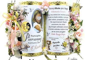 Księga Pamiątka z okazji Chrztu Św., Urodzin, Rocznicy, Ślu