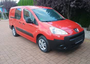 Peugeot Partner II LONG 2011r 1,6d 90KM 5-osób + kratka VAN z Niemiec