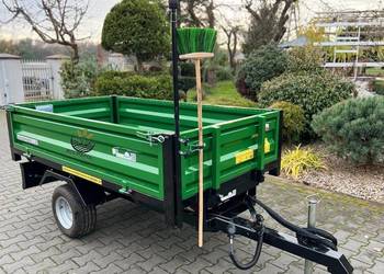 Przyczepa jednoosiowa PW-15 1,5 tony z wywrotem do tyłu