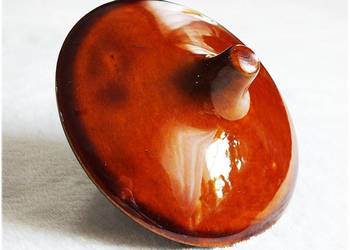 Pokrywka od Cukiernicy / Dzbanka Ceramika lat 70' MI Mirostowice PRL