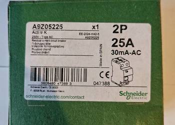 Wyłącznik różnicowoprądowy Schneider Electric A9Z05225
