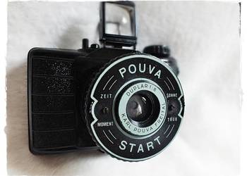 Stary aparat Pouva Start w bakelicie z lat 50-tych jak Druh