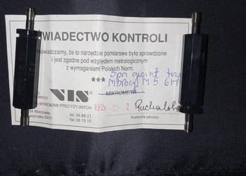 Sprawdziany do gwintów , Polskie WIS.