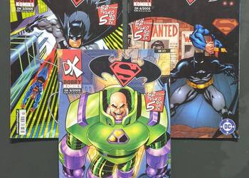 Superman Batman - kompletna miniseria - 3 komiksy, 2004 rok
