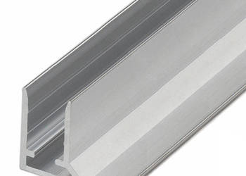 Profil aluminiowy zamykający F10 - 635cm do poliwęglanu komorowego