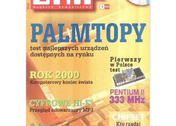 Magazyn CHIP nr 3/1998 – magazyn komputerowy (Palmtopy, Pentium II 333 MHz)