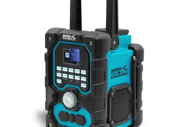 RADIO AKUMULATOROWE, RADIO BUDOWLANE DEDRA SAS+ALL DED7006BT 18V, DAB+/FM,…