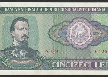 RUMUNIA 50 LEI 1966 - CUZA - STAN 2