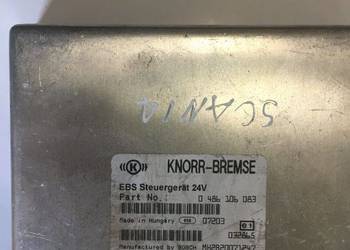 MODUŁ STEROWNIK ABS KNORR BREMSE 0486106083