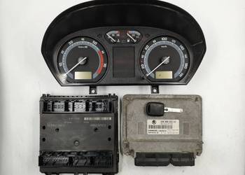 Sterownik Silnika Skoda Fabia I 6Y 1.2 12v BME 03E906033AB 5WP44223 ZESTAW