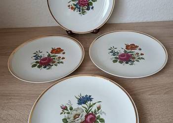Talerze dekoracyjne porcelana funstenberg