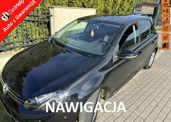 Volkswagen Golf TDI, nawigacja, czujniki przód i tył, niski przebieg, isof…