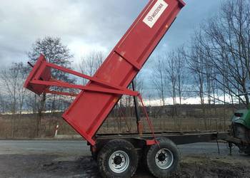 Wywrotka tandem skorupowa 11 ton koła balonowe zdrowa