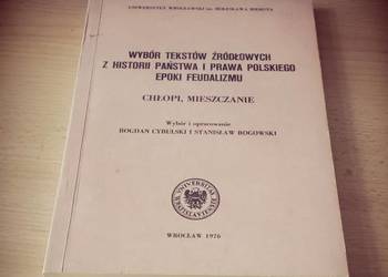 Wybór tekstów źródłowych z historii państwa i prawa polskieg Wybór tekstów źródłowych z historii państwa i prawa polskieg