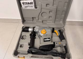Młot udarowy Titan SDS Max 1250W 10J 7.7kg TTB571SDS wyburzeniowy