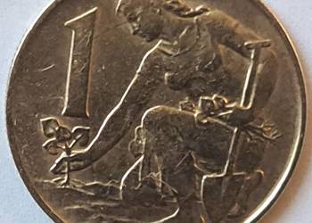Moneta 1 Korona Czechosłowacja CSK
