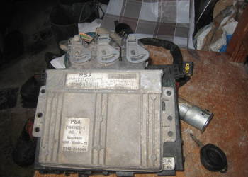 Komputer zestaw startowy Peugeot 206 98- 1.4 8v 9643782480 9637706180-04