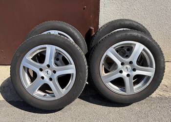 Koła Alufelgi z oponami zimowymi Dunlop 205/55 R16