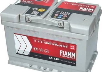 Akumulator 74Ah 680A FIAMM TITANIUM PRO 12V