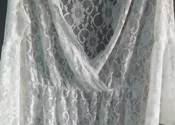 Piękna nowa krótka sukienka koronkowa Butik roz 50 -54.