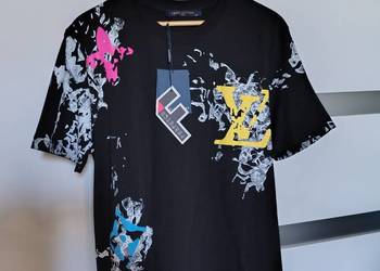 Czarna Koszulka Louis Vuitton M