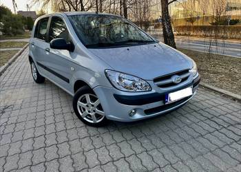 Śliczny.Zadbany.Huynday.Getz.2008r.1.4.Benzyna.Lift.5Drzwi.92Tys.Prz.Klima