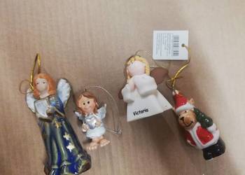 Porcelana ozdoby świąteczne.