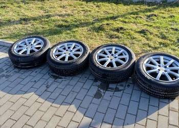 Oryginalne Alufelgi TOYOTA 16" 5x114.3 ENKEI + Opony Letnie 205/55R16
