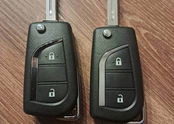 2 kluczyki zamienniki z elektroniką do toyota aigo, avensis , yaris 2019+,