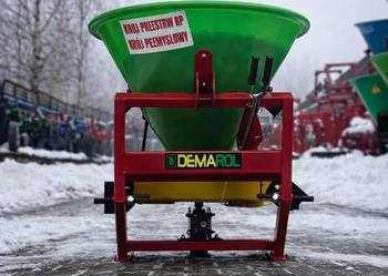 SOLIDNY Rozsiewacz Nawozu DEMAROL 500L – Od Producenta – Sprawdź!