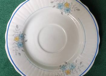 Porcelanowy spodek Włocławek PRL vintage