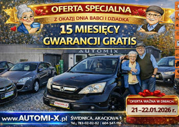 Honda CR-V 4X4 ,2.,2 D ! Super wyposażony Możliwa ZAMIANA Gwarancja AUTOMI…