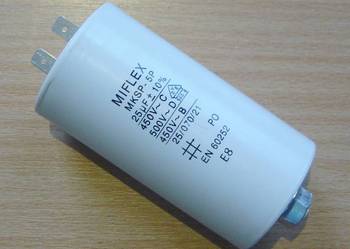 Kondensator rozruchowy, silnikowy 25uF MKSP-5 Miflex