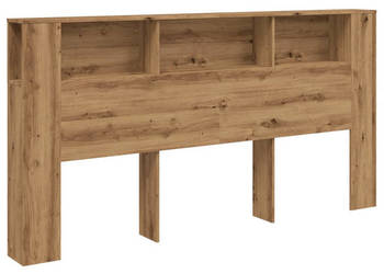 Zagłówek z półkami dąb artisian 200x185x1025 cm WM-856887