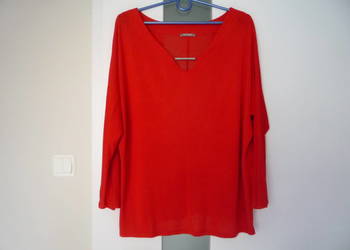 Orsay 42/XL Czerwona bluzka nietoperz
