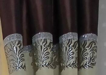 Zasłony 2 sztuki czekoladowe