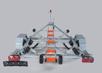 Przyczepa podlodziowa respo 750V591L209 szeroka NOWA